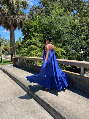 Ghana Dreaming Maxi (Royal Blue)