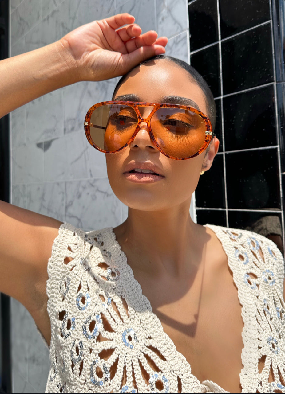 So Nice Sunnies Cognac