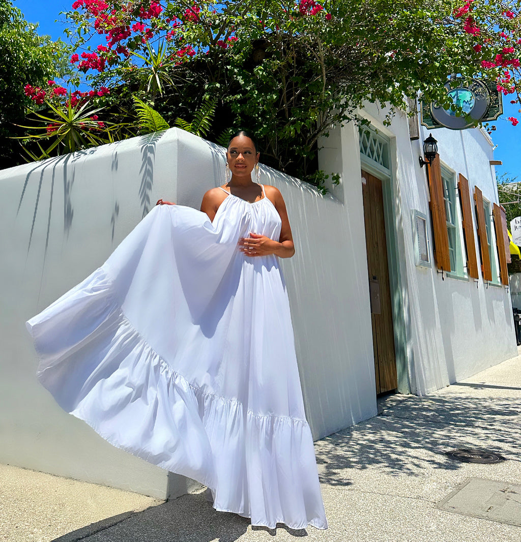 Ghana Dreaming Maxi (WHITE)