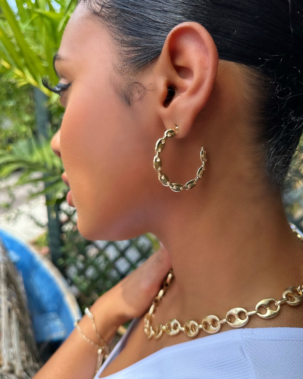 Gucci Link Earrings