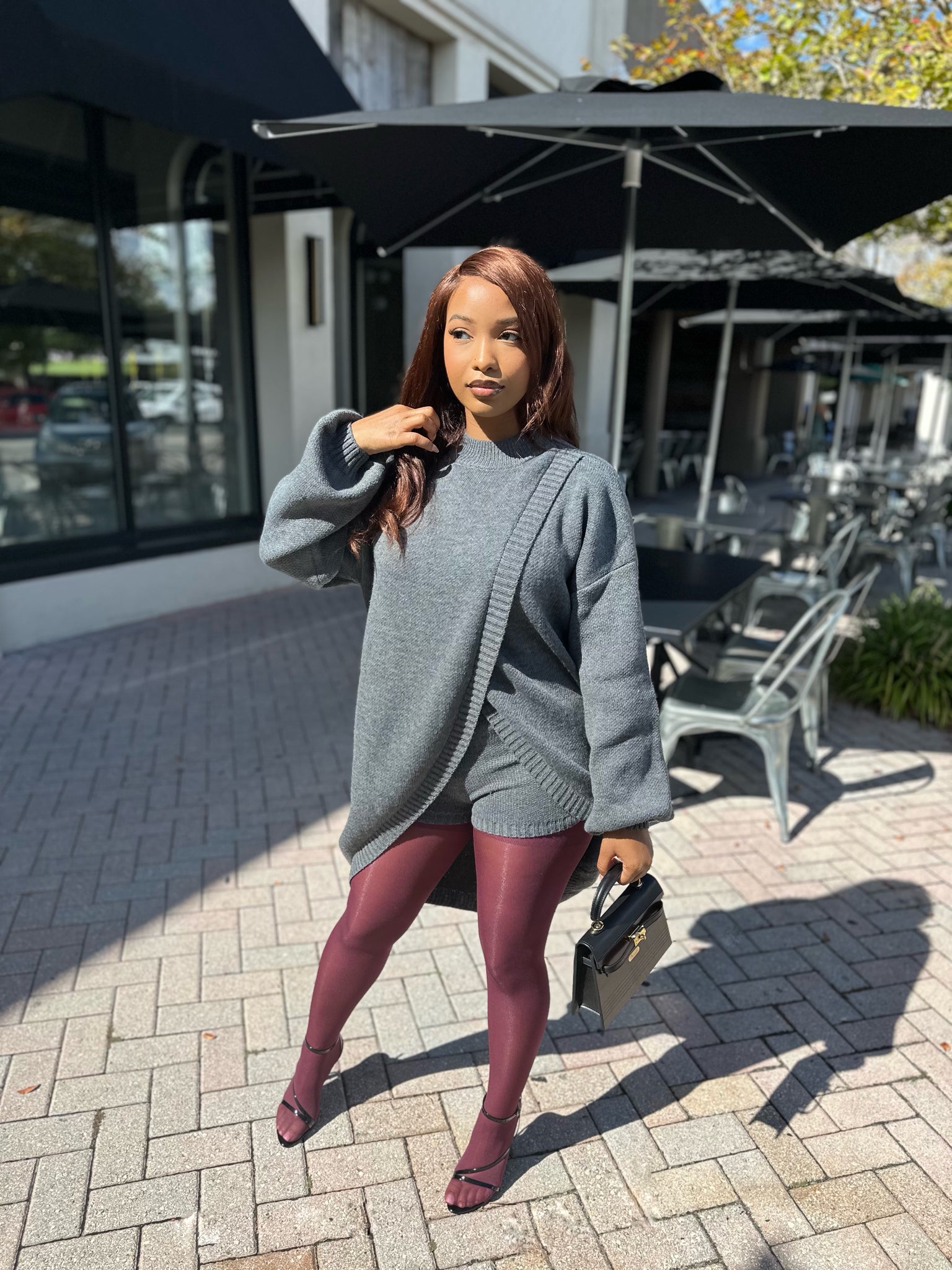 Sweater Weather Short Set