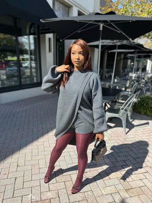 Sweater Weather Short Set