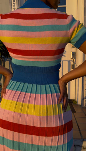 That Girl Skirt Set BLUE