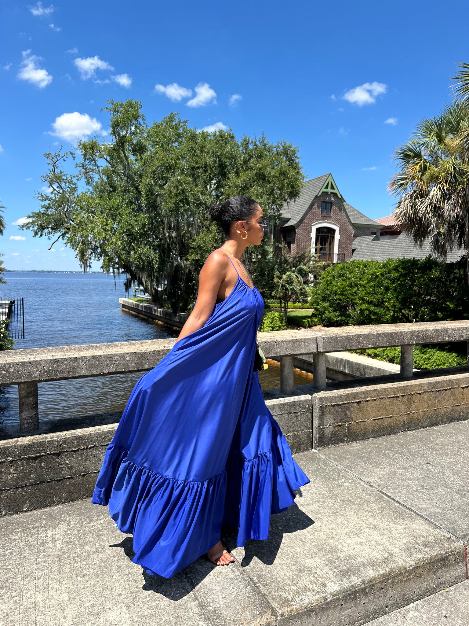 Ghana Dreaming Maxi (Royal Blue)