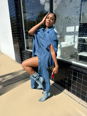 Denim Capelet *SHIPS 10/24