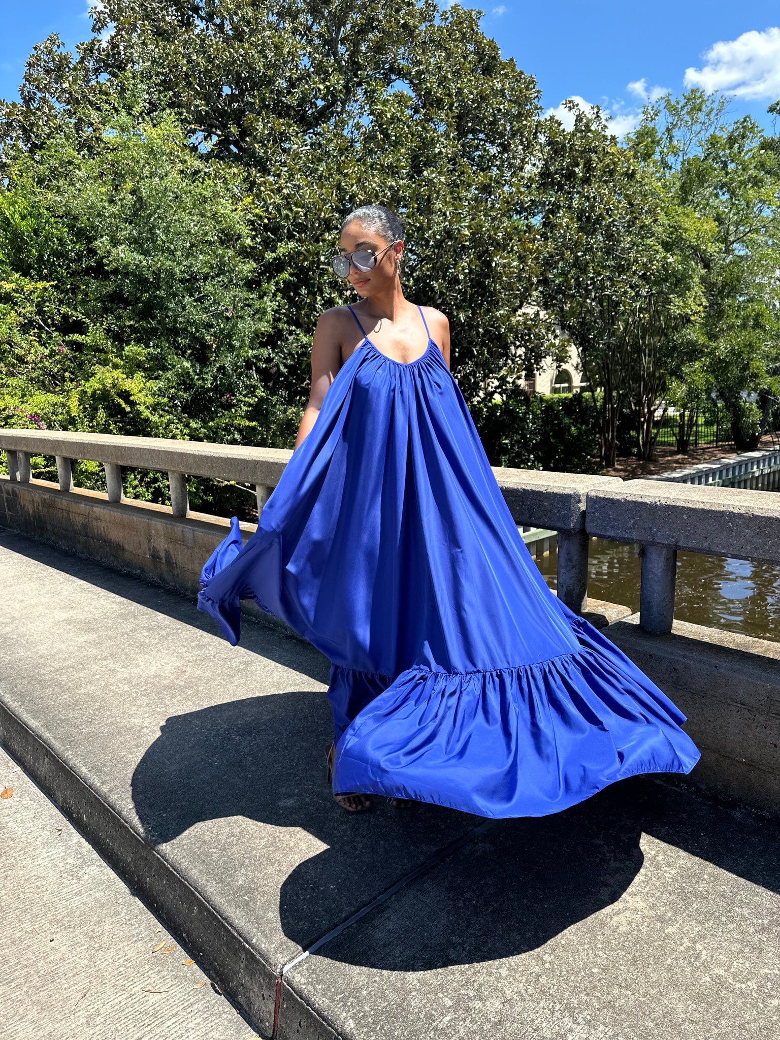Ghana Dreaming Maxi (Royal Blue)