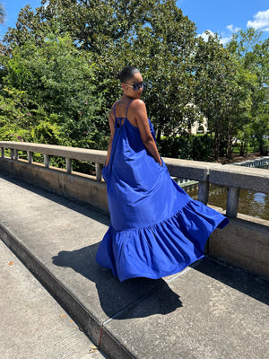 Ghana Dreaming Maxi (Royal Blue)