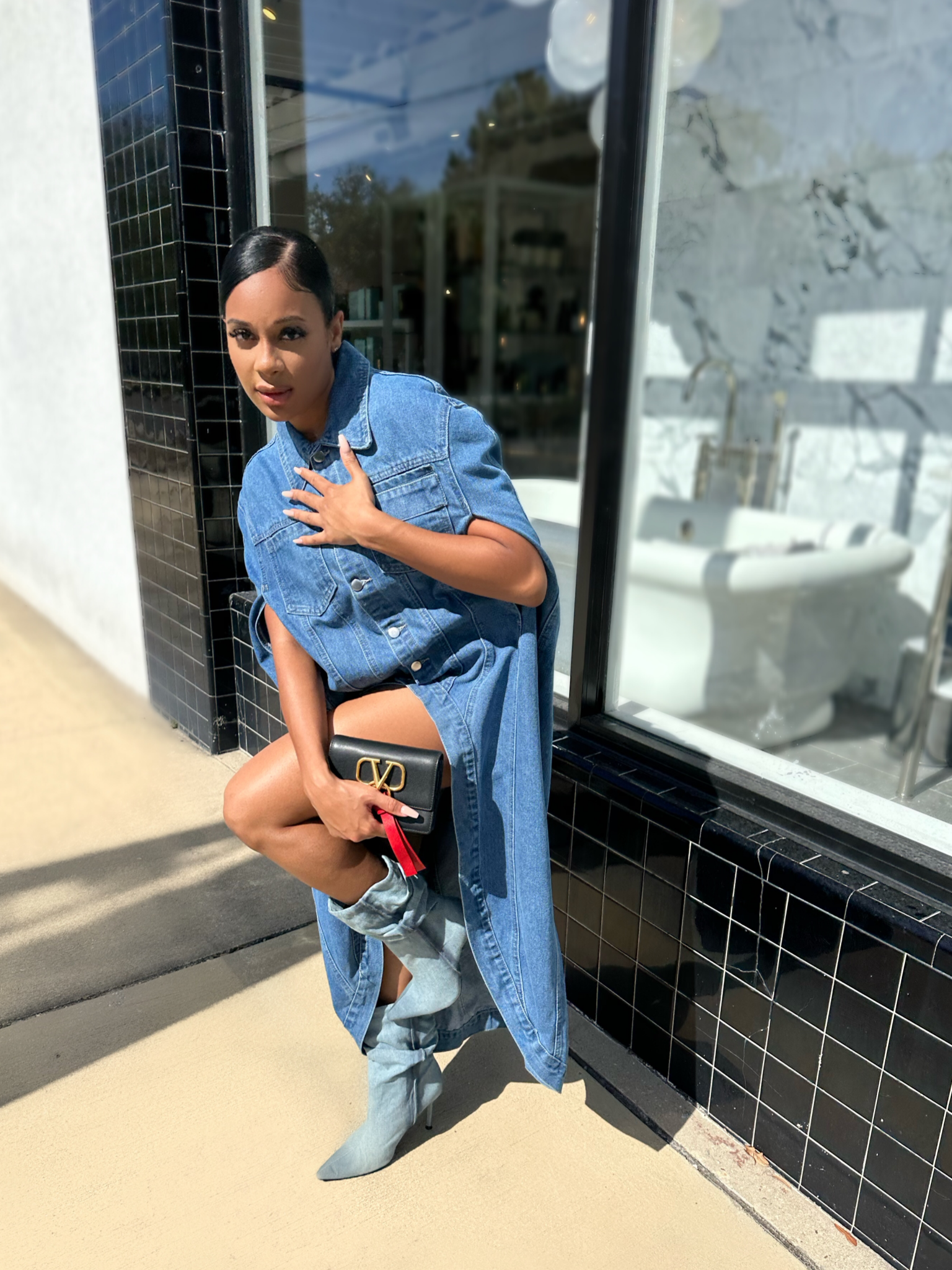 Denim Capelet *SHIPS 10/24