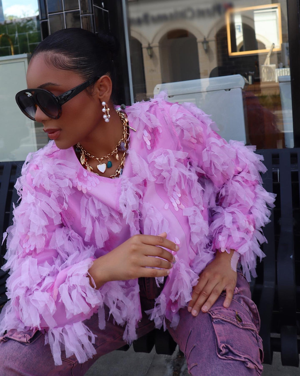Flash Mob Bomber Lavender
