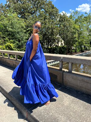 Ghana Dreaming Maxi (Royal Blue)