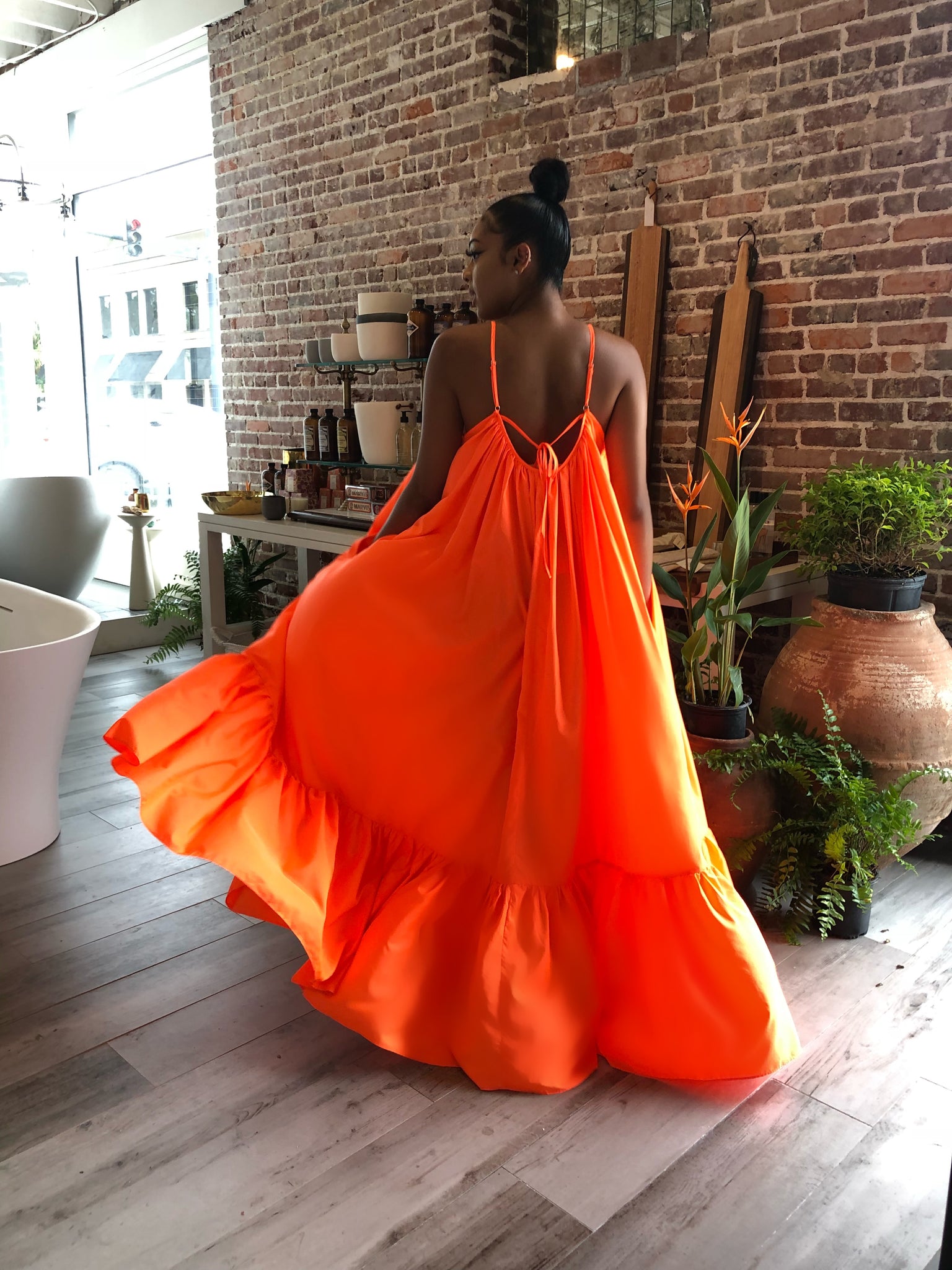 Ghana Dreaming Maxi (Neon Orange) – Meow and Barks Boutique Ghana Dreaming Maxi (Neon Orange) – Meow and Barks Boutique