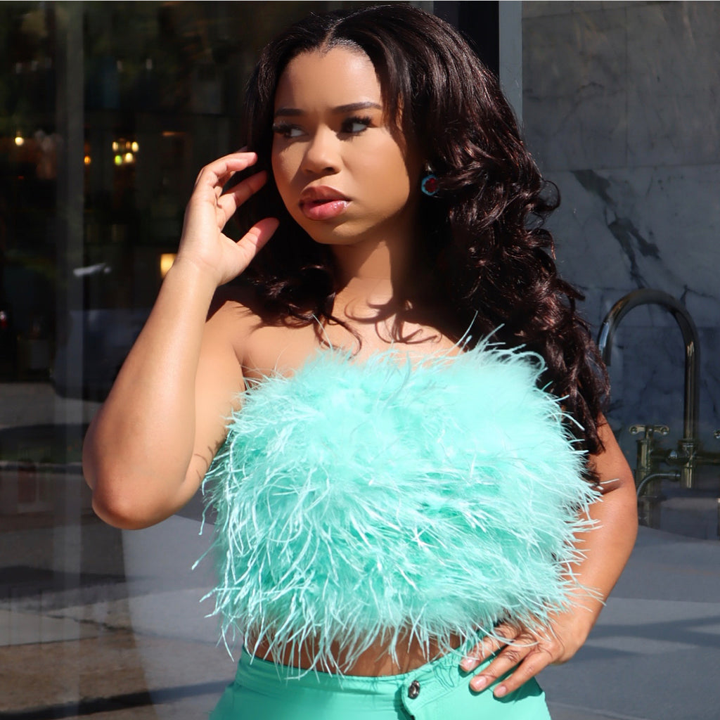 Feather Bustier  MINT