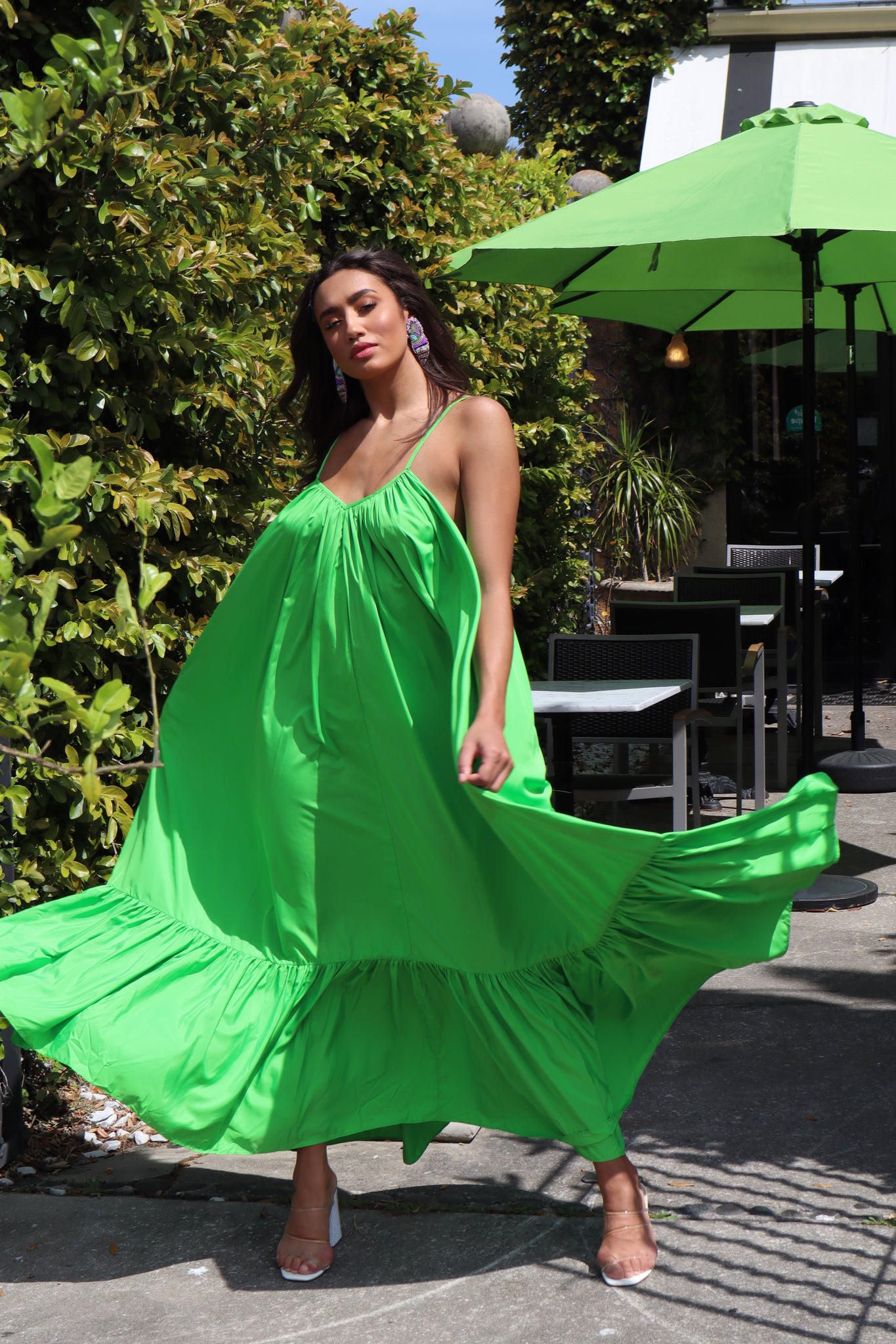 Ghana Dreaming Maxi (Green) Meow and Barks Boutique Ghana Dreaming Maxi (Green) Meow and Barks Boutique