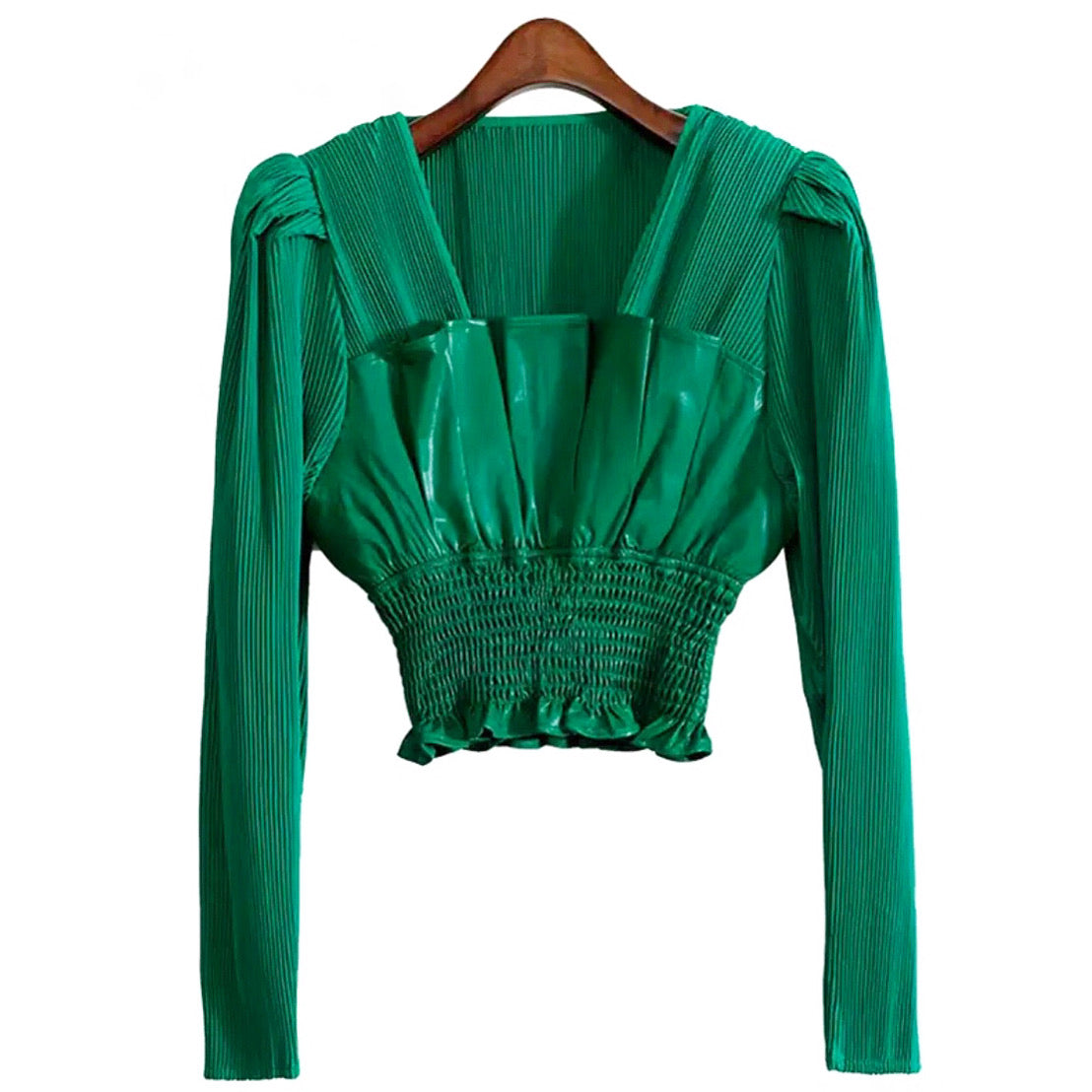 Lucky Charm Statement Top (Green)