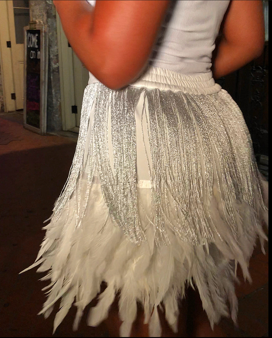 Ya-Ya Da-Da Feather Skirt